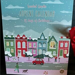 Aldi candle advent calendar NIB